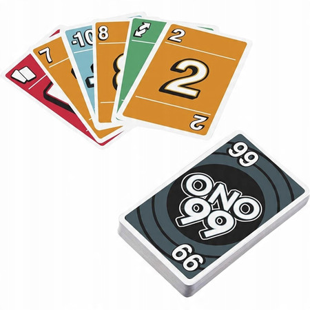 Gra karciana Mattel UNO ONO 99 Karty do gry 7+ HHL37