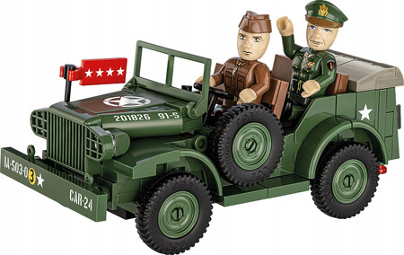 Klocki Wojsko Cobi 3111 Dodge WC-56 Command Car Samochód Dowodzenia Model