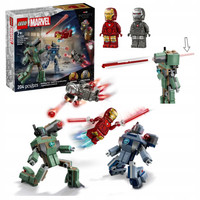 Lego Super Heroes Marvel 76320 Iron Man i War Machine kontra drony Hammera