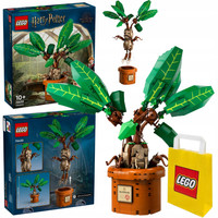 LEGO Harry Potter 76433 Mandragora Model Wrzeszczącej Rośliny w Doniczce
