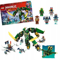 LEGO 71845 Ninjago - Odrzutowy mech Lloyda 5 minifigurek w zestawie