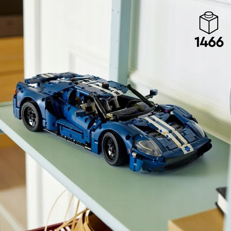 LEGO Technic Duży Samochód Ford GT Model 1466 El. 42154