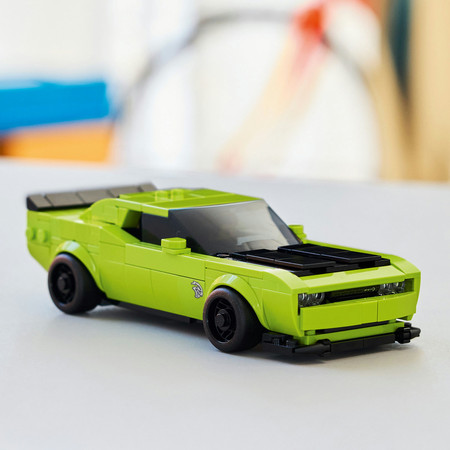 LEGO 77237 Speed Champions - Samochód sportowy Dodge Challenger SRT Hellcat