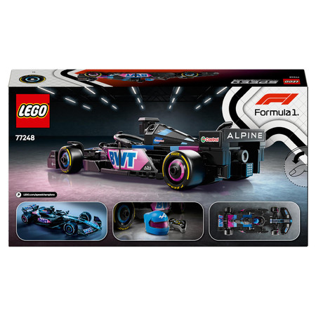 LEGO Speed Champions 77248 Bolid F1 BWT Alpine Team A524 Wyścigówka