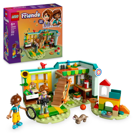 LEGO Friends 42646 Pokój Autumn Leo Ptak Fretka Słonecznik Plac Zabaw