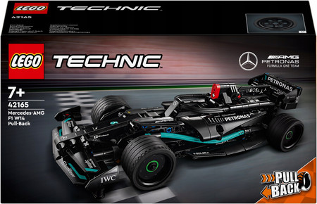 Lego Technic 42165 Samochód Mercedes AMG F1 W14 E Napęd Pull-back Auto