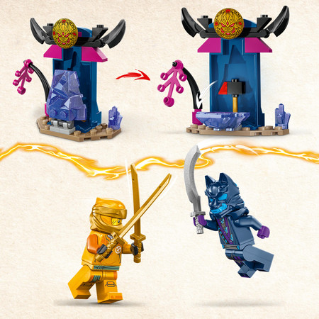 LEGO Ninjago Ruchomy Mech Robot bojowy Arina 71804 Wojownik Wilczej Maski