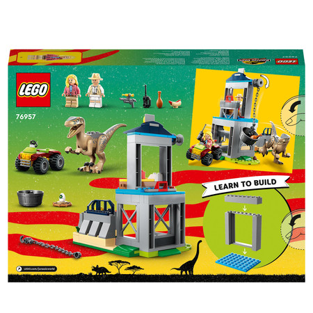 LEGO Jurassic World 76957 Ucieczka Velociraptora