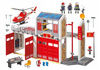 OUTLET Playmobil Duża Remiza Strażacka 9462 Helikopter Efekty Dźwiękowe Strażak