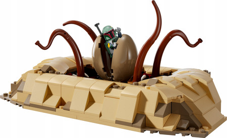 LEGO 75396 Star Wars - Pustynna barka i jama sarlacca Łódź Gwiezdne Wojny
