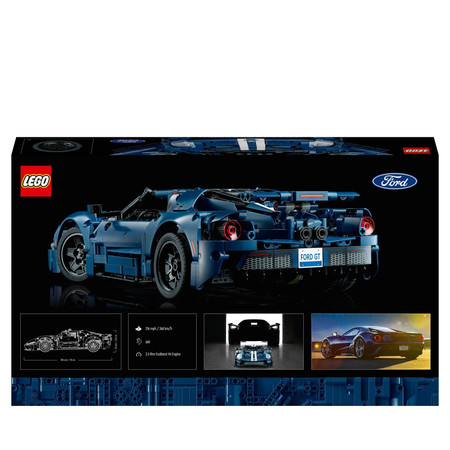 Outlet LEGO Technic Duży Samochód Ford GT Model 1466 El. 42154
