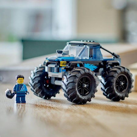 LEGO City 60402 Samochód Terenowy Niebieski Monster Truck Auto