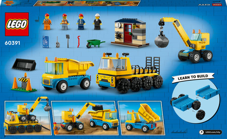 LEGO City 60391 Pojazdy budowlane