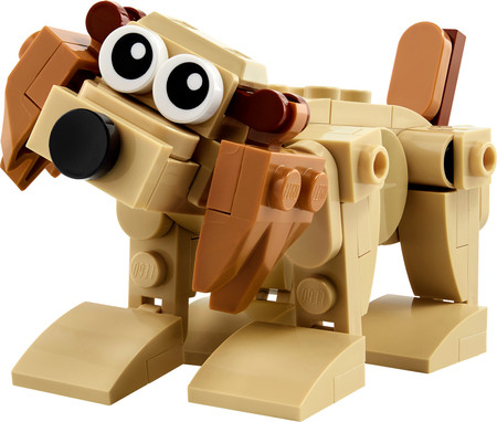 LEGO Creator 30666 Prezentowe zwierzęta Pies Niedźwiadek Wiewiórka