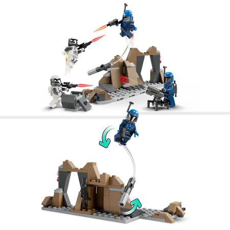 LEGO Star Wars 75373 Pakiet bitewny Mandalorian Ambush