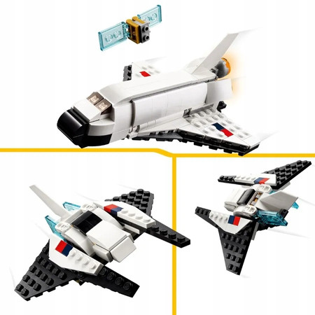 LEGO Creator Kosmos Prom kosmiczny Astronauta 3w1 31134
