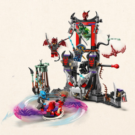 LEGO Ninjago 71841 Burzowa Wioska Dragonów Arena Walki Powstanie Smoków
