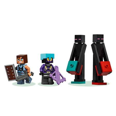 LEGO Minecraft 21279 Wieża Endermana lub Twierdze 2 w 1 Enderman
