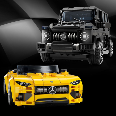 LEGO Speed 2x Samochód 76924 Mercedes-AMG G 63 i Mercedes-AMG SL 63 Auto