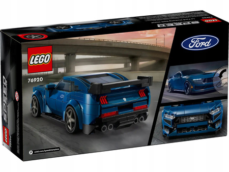 OUTLET Samochód LEGO Speed Champions 76920 Auto Model Ford Mustang Dark Horse