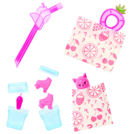 Barbie Pop Reveal Truskawkowa lemoniada Lalka Owocowy sok HNW41 Mattel