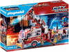 Playmobil Straż Pożarna Duży Samochód Wóz strażacki US 70935 Auto Armatka