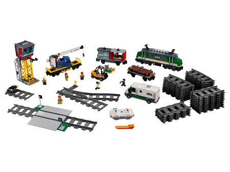 LEGO City 60198 Pociąg towarowy sterowany