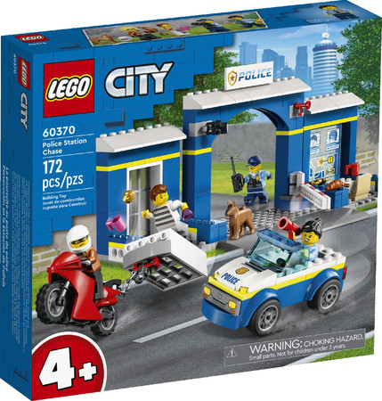 OUTLET LEGO City Policja Posterunek Samochód Radiowóz Auto Motor 4+ Łatwe 60370