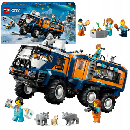 LEGO City 60471 Ciężarówka z Laboratorium Arktycznej Odkrywczyni