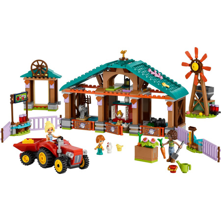 LEGO Friends 42617 Farma Traktor Wiatrak Zwierzęta Figurki + Akcesoria