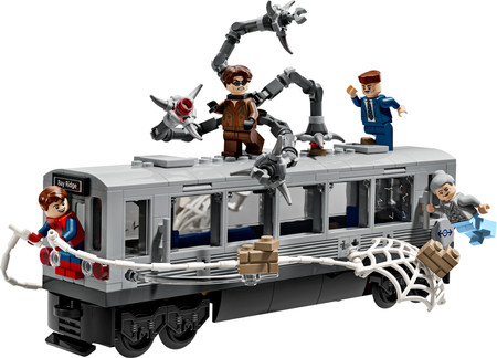 LEGO Super Heroes 76321 Spider-Man kontra Doc Ock: Scena w metrze