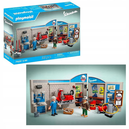 Playmobil Vespa 71620 Garaż Vespy z Lat 60-tych