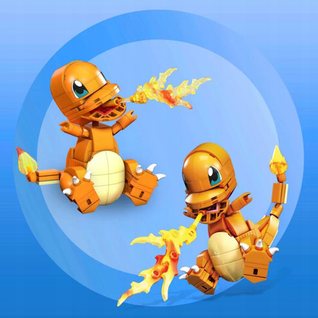 Mega Pokémon Klocki Konstrukcyjne Figurka Charmander GKY96