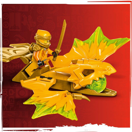 LEGO Ninjago Arin z kataną i atak smoka 71803 Złoty Ogon Bitwa Wojownik