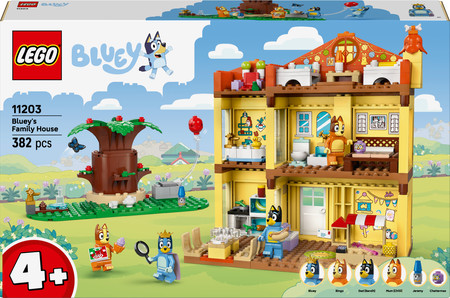 Lego Bluey 11203 Dom Rodzinny Blue Dom Rodzina Pieski 4+