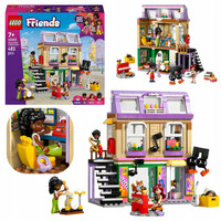 LEGO Friends 42653 Przyjaciele Sklep muzyczny i apartament