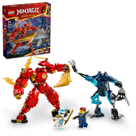 LEGO Ninjago Ruchomy Mech Żywiołu Ognia Kaia 71808 4 Figurki Zane Jordana