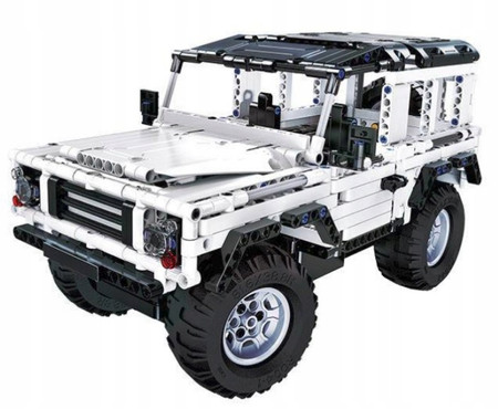 Klocki CaDa Land Rover Samochód zdalnie sterowany model z pilotem RC Auto