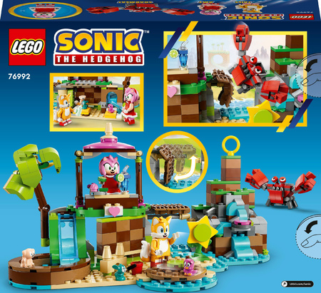 LEGO Sonic the Hedgehog 76992 Wyspa ratowania zwierząt Amy