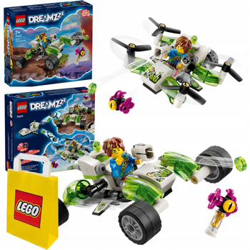 Lego Dreamzzz 71471 Terenówka Mateo Samochód Terenowy Helikopter Zestaw 2w1