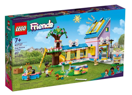 LEGO Friends 41727 Centrum Ratunkowe Dla Psów Recepcja Gabinet TorPrzeszkód