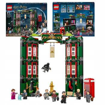 LEGO Harry Potter 76403 Ministerstwo Magii Duży Zestaw Modułowy 9 Figurek