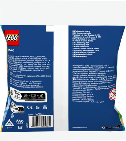 LEGO 30676 Sonic the Hedgehog - Kiki i kokosowy atak