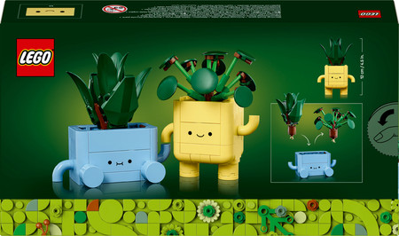 LEGO Botanicals 10349 Wesołe roślinki Klocki Kwiatki