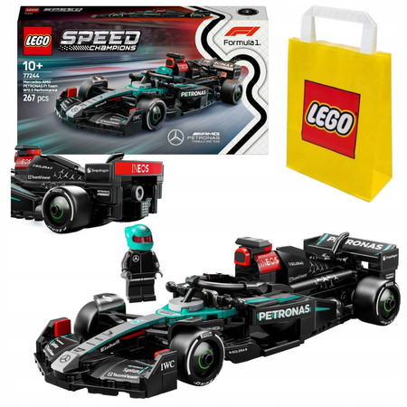 LEGO Speed Champions 77244 Bolid F1 Mercedes-AMG W15 Samochód Wyścigówka