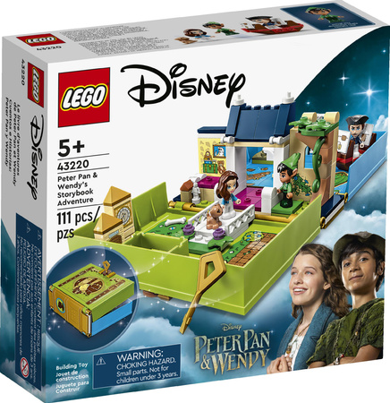 LEGO Disney 43220 Książka z przygodami Piotrusia