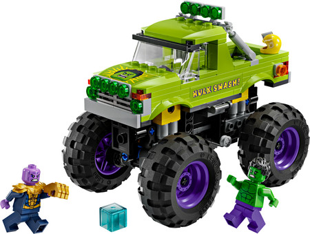 LEGO Super Heroes Marvel 76312 Hulk Truck kontra Thanos