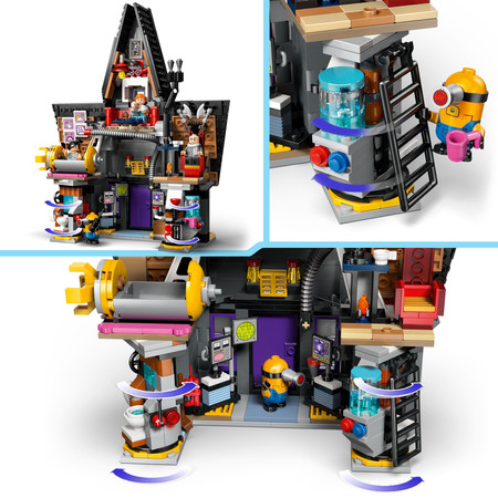 LEGO Despicable Me 4 Minionki Rodzinna Rezydencja Gru i Minionków 75583