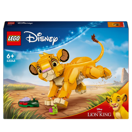 LEGO Disney 43243 Król Lew lwiątko Simba Lew Simba z Króla Lwa