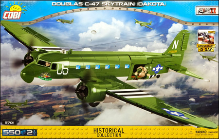 Cobi Douglas C-47 Skytrain Dakota 5701 Samolot